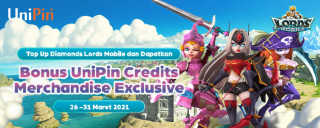 Event Akhir Bulan Lords Mobile, dapatkan hadiah Merchandise Exclusive Lords Mobile!